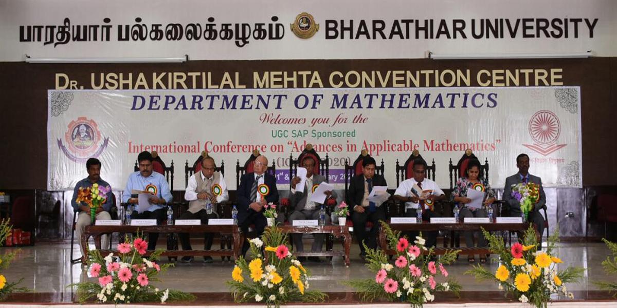 Department Of Mathematics | Bharathiar University